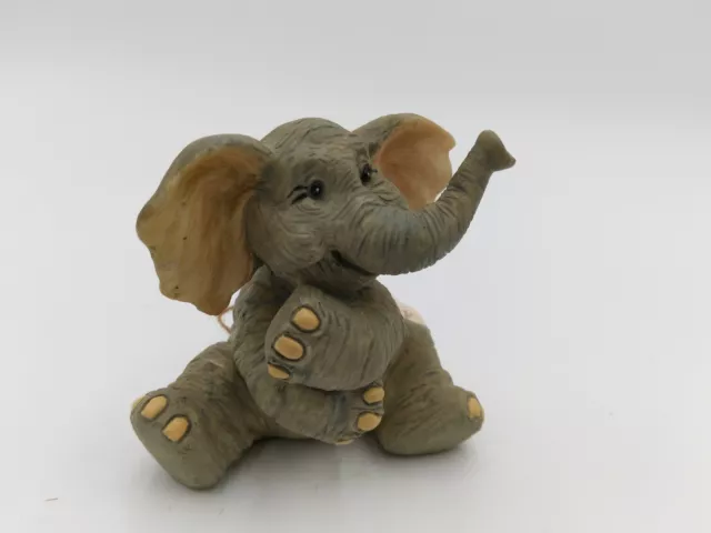 Vintage Forget Me Knots Elephant By Roman Inc. Don't Forget To Hug Someone