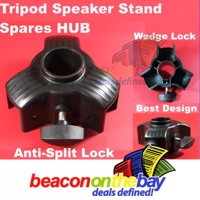Tripod PA 35 mm Speaker Stand Lighting Truss replacement Spare Part Wedge Design