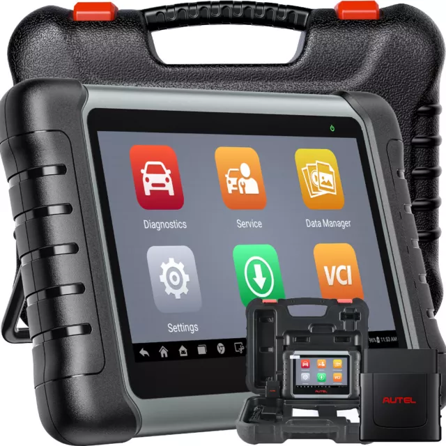 AUTEL MK808K-BT PRO KFZ Diagnosegerät Auto OBD2 Scanner ALLE SYSTEM Key Coding