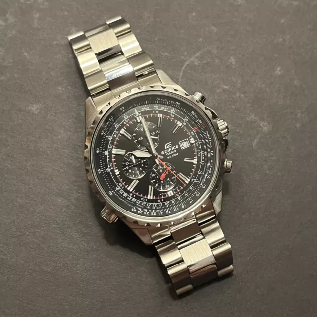 Casio Edifice EF527 - Pilot’s Watch - Great Condition - Navitimer Bezel