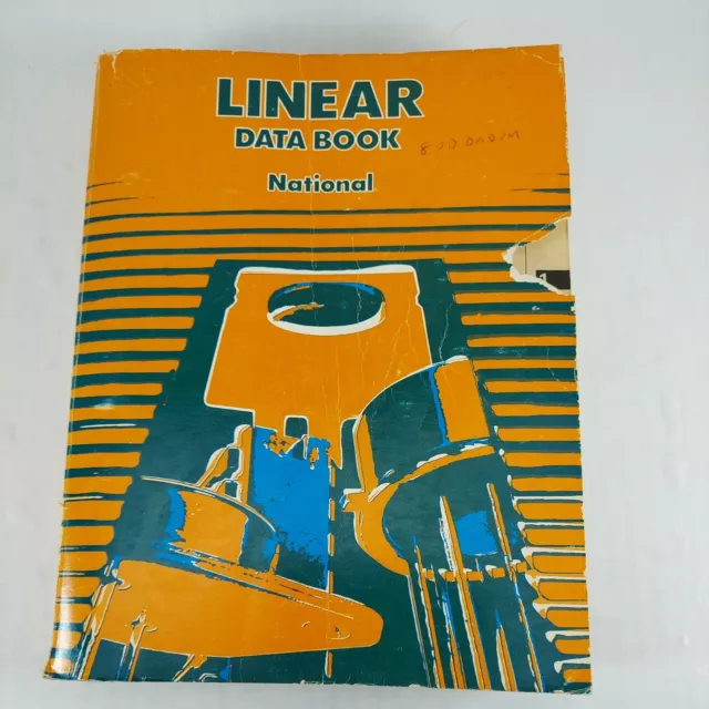 Linear Data Book National Semiconductors 1976 Paperback