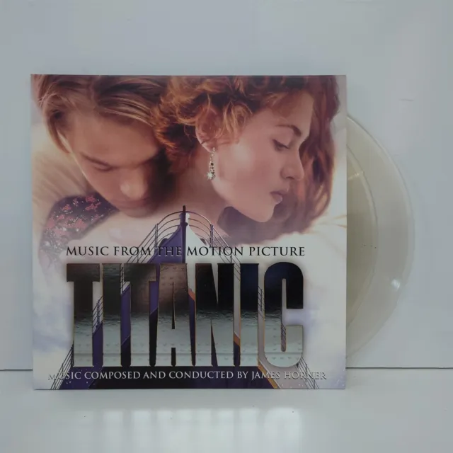 Titanic (Ost) - James Horner Limited 2X 180G Transparent Vinyl Lp Reissue