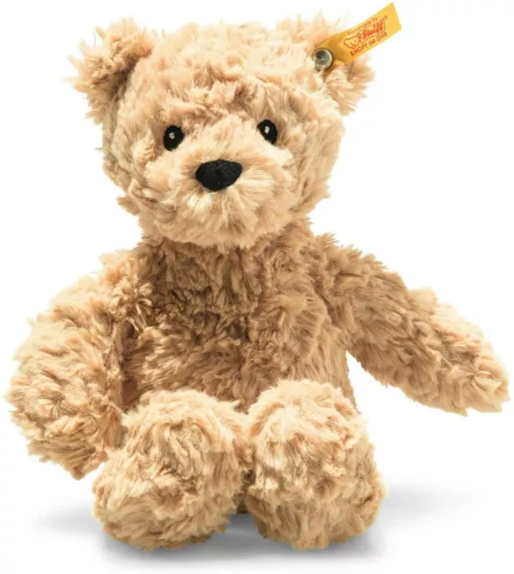 Steiff Soft Cuddly Friends Jimmy Teddy Bear - 20 cm - Toy for Baby Free Gift Bag