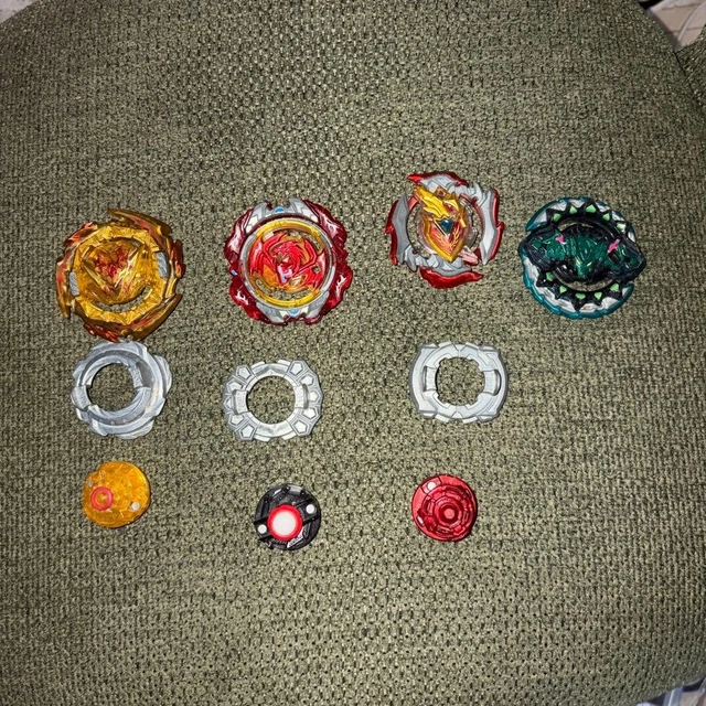 JUEGO DE PIEZAS Beyblade Layer Disk Driver Japón Bey Blade Burst ...