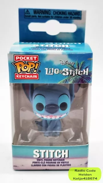 Lilo & Stitch Funko Pocket Pop Schlüsselanhänger Keychain 55619 NEU & OVP