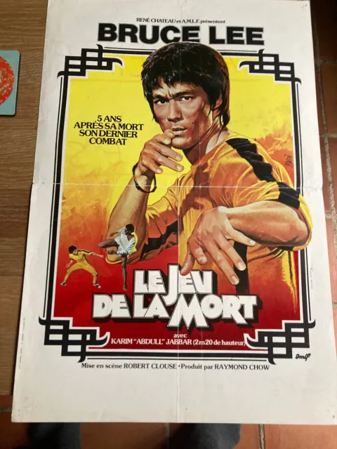 Affiche 40X60 Le Jeu De La Mort Bruce Lee 1973