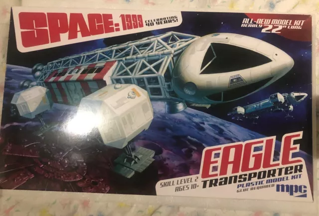 MPC Space 1999 Eagle Transporter 1:48 Scale Model Kit 22" Long MPC825