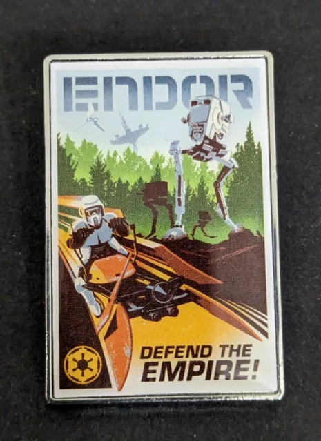 Disney Star Wars endor Propaganda Poster Pin