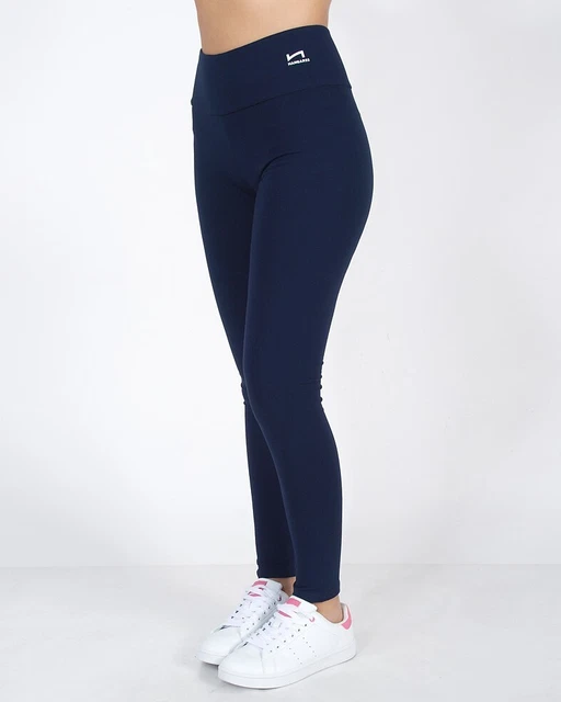Leggings Elasticizzati In EcoPelle Vita Alta – Pantaloni A Matita Donna, Colore Nero