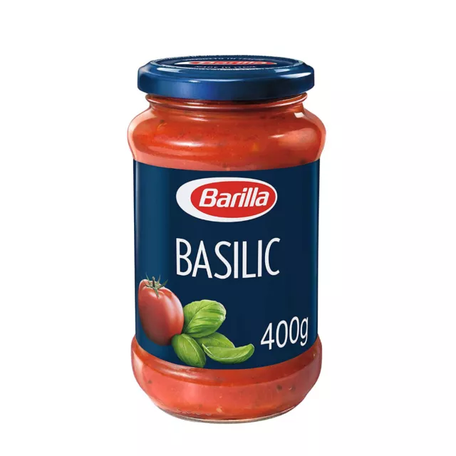 Barilla Pasta Sauce Basilico Italien Tomates Et Basilic