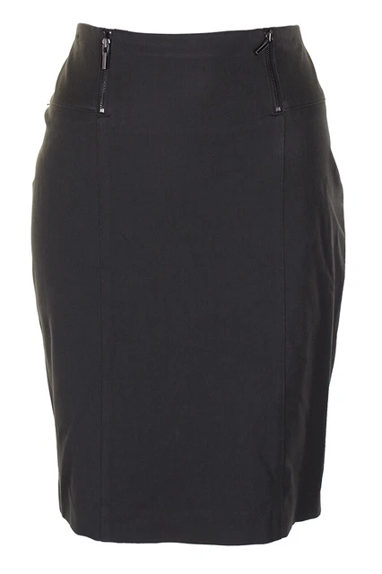 Jupe Crayon Zara Vert Menthe à Volants Et Péplum - Taille S (UK 8-10) - Occasion Très Bon état