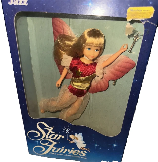 RARE Vintage Tonka Star Fairies Doll JAZZ Fairy New In Box 1985 HTF