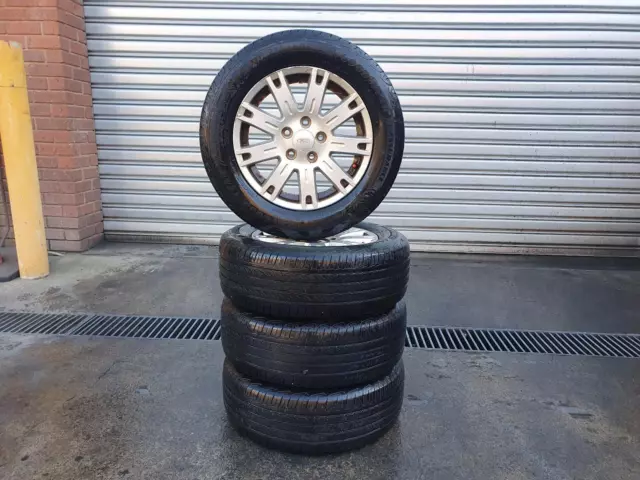 Ford Falcon Ba Bf Fg 16 Inch Set Of 4 Alloy Wheels Rims & Tyres