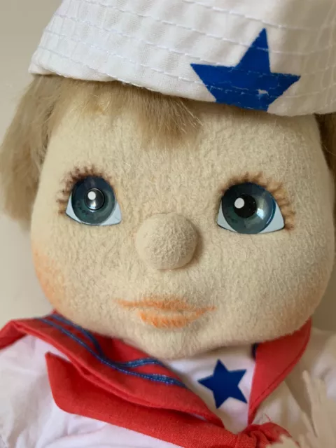 My Child Doll Ash Blonde Hair Blue Eyes Sailor Outfit Shoes 2