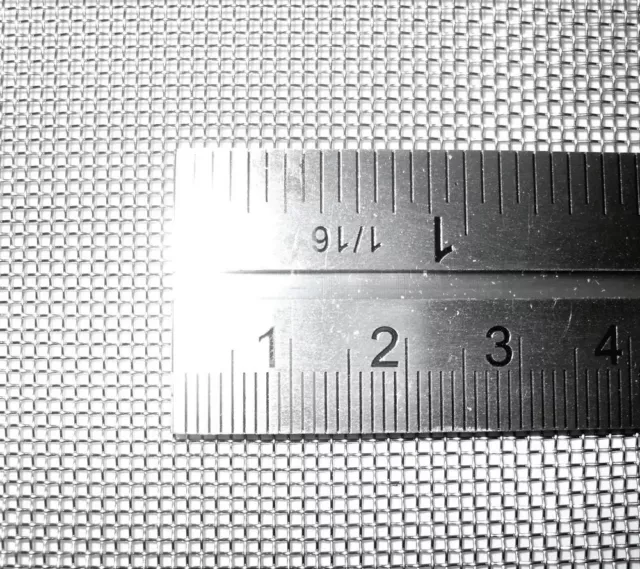 1mm hole (20 mesh), Woven Wire Mesh, 30cm x 30cm (medium, gauze) Stainless Steel