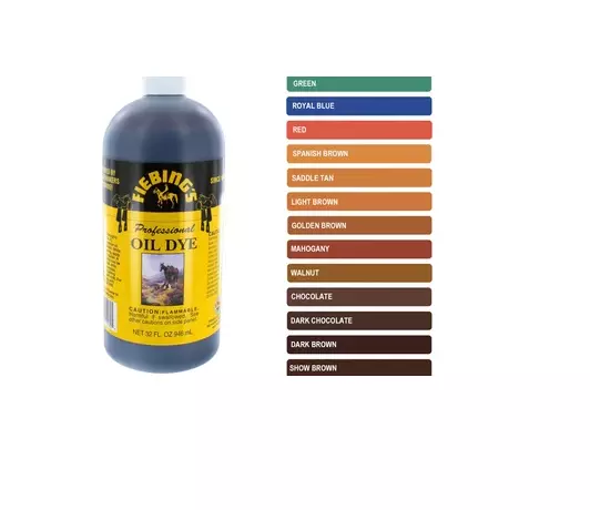 Fiebing's Professional Pro Oil Leather Dye 32 oz. (1 Q) - not for CA customers