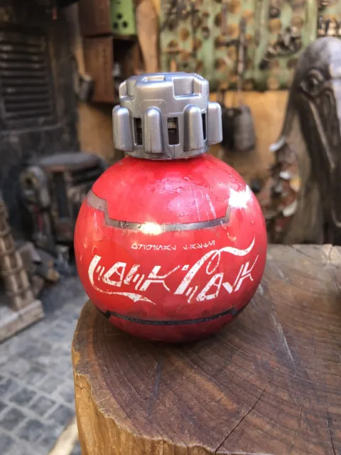 EMPTY Disney Coca Cola Coke Star Wars Galaxy Edge Bottle Thermal Detonator