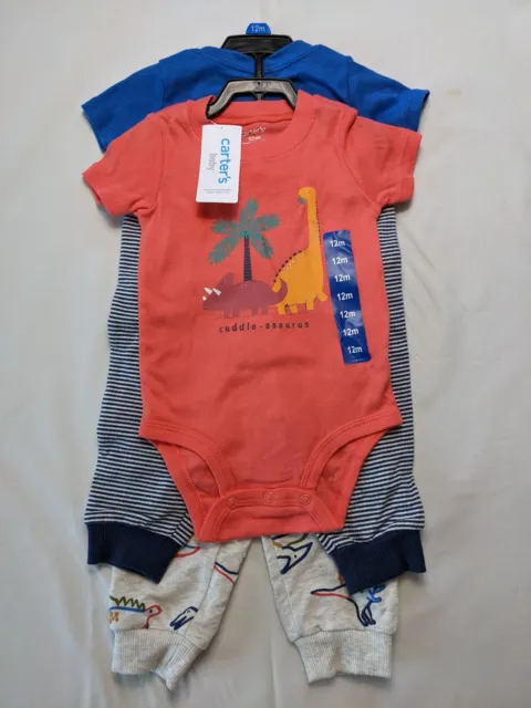 Carter's Baby, Boys 12 Months 4 Piece Outfit Set, New With Tag