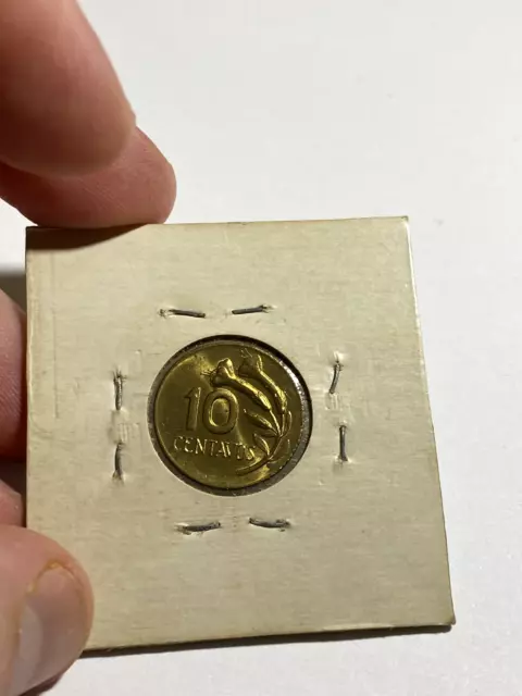 1967 Peru 10 Centavos 2