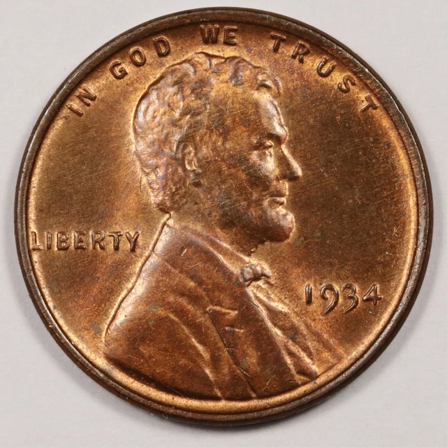 1934 Lincoln Head Cent.  BU.  175822