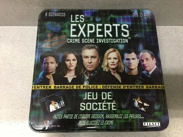 Les Experts Crime Scene Investigation Jeu De Société Dès 13 Ans