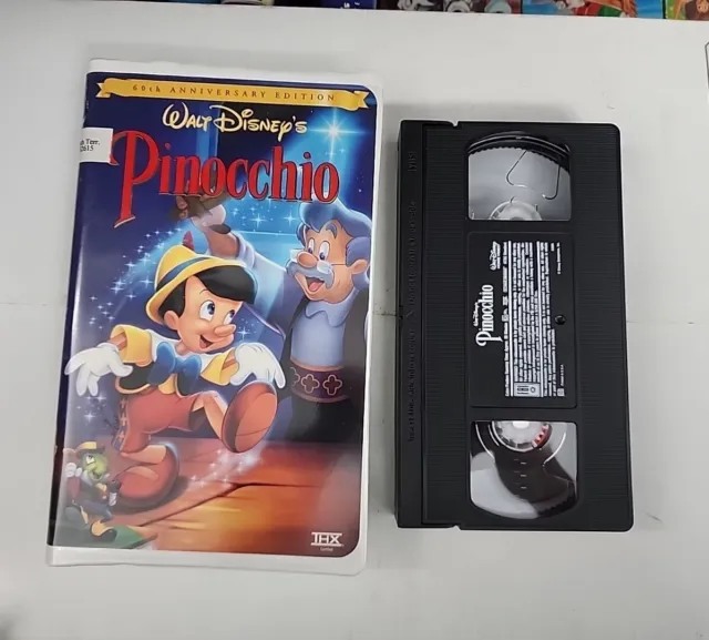 Pinocchio (VHS, 1999, Special 60Th Anniversary Edition)