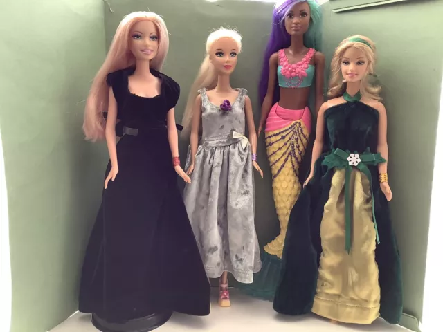 Vintage Barbie Dolls X 4 Including Dreamtopia