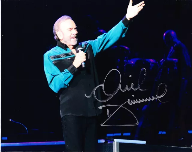 NEIL DIAMOND - LIVE Autographed Signed 8x10 Reprint Photo !!