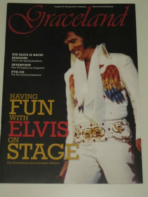 Elvis Presley Fachmagazin:  Graceland  Ausgabe 253,  Mai/Juni 2020