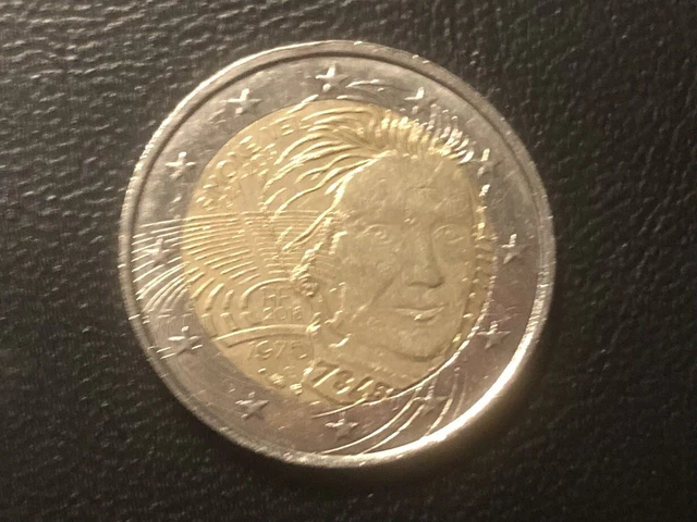 RARE PIÈCE COMMÉMORATIVE de 2 euros 2018 Simone Veil EUR 4,90 - PicClick FR