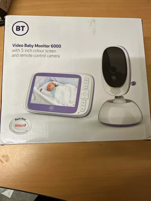 Original BT Video Babyphone 6000 mit 5"" Farbbildschirm 5 Wiegenlieder