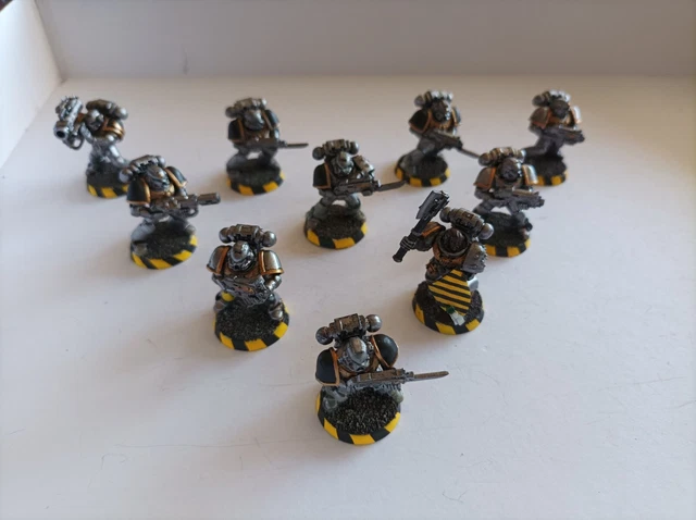Lot Warhammer EPIC - Space Marines - Land Raiders + Tactical Company + Bonus
