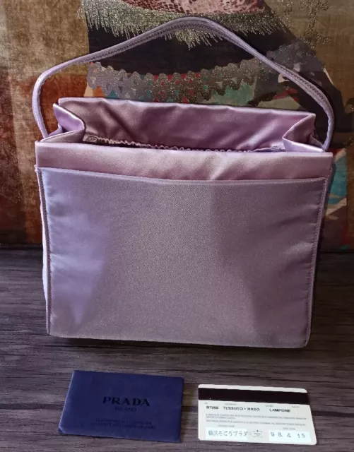 Sold at Auction: Prada, Prada Raso Micro Mini Satin Bag
