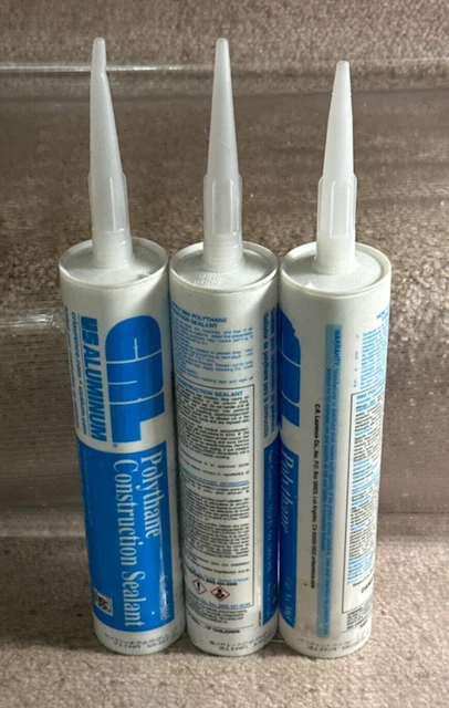 CRL 33S Clear Silicone Sealant – High-Strength, Mildew-Resistant Adhesive For Glass, Metal & More
