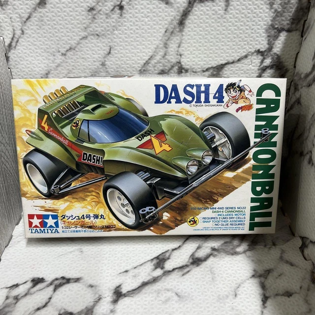 TAMIYA DASH 4 Cannonball Model Kit Unassembled Complete Set £111.73