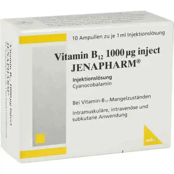 VITAMIN B12 1.000 µg Inject Jenapharm Ampullen 10 X 1 m