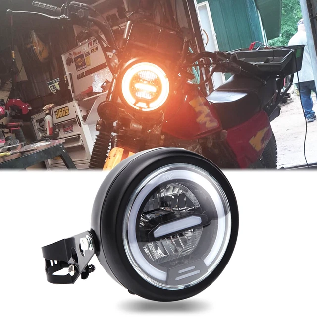 Complete Headlight Assembly With Case For Honda CB100 XL100 SL125 SL100 4 thumbnail image