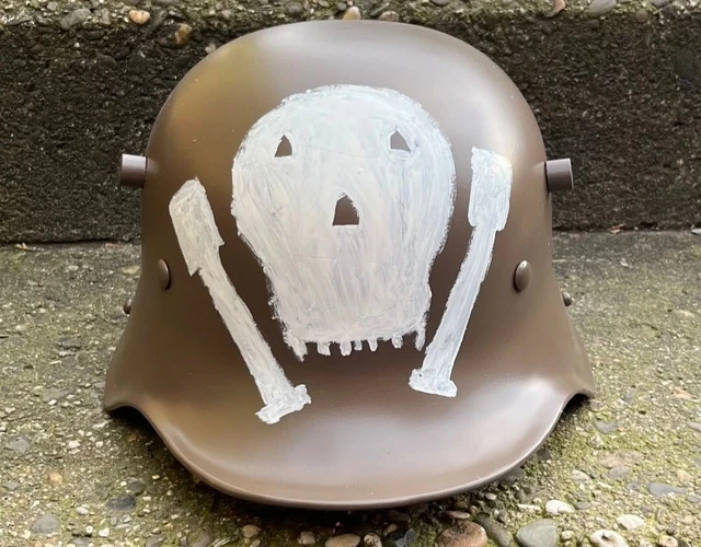 1.Wk Ww Stahlhelm M16/M17 Stosstruppen