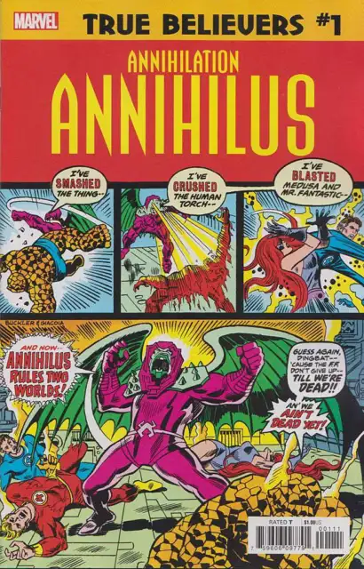 True Believers: Annihilation-Annihilus #1 VF/NM; Marvel | we combine shipping