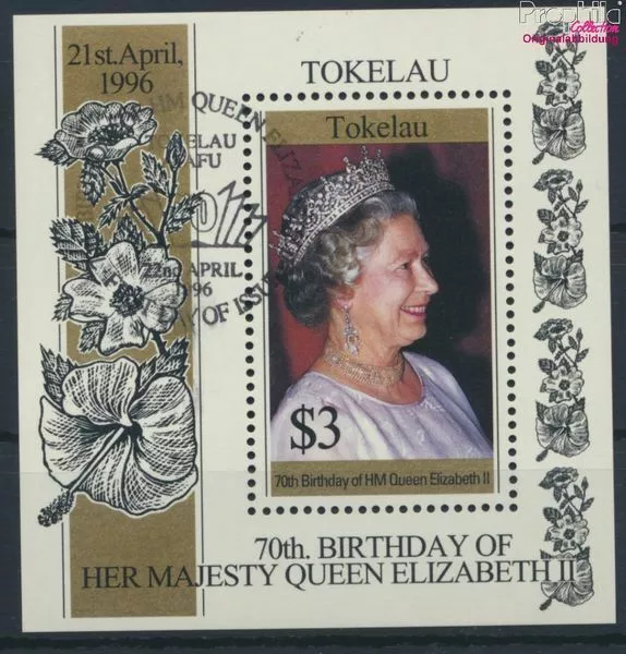 Briefmarken Tokelau 1996 Mi Block8 (kompl.Ausg.) gestempelt(9294085