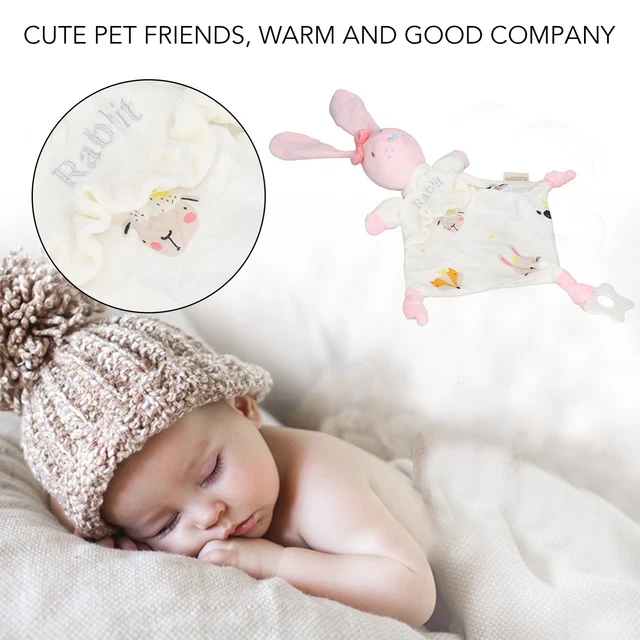 Baby Security Blanket 45 X 28 X 8cm Soothe Emotions Teether Animal