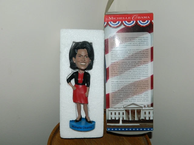 Michelle Obama Bobblehead Royal Bobbles First Lady in Box 
