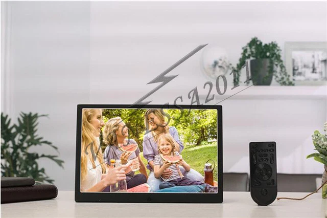 Un 1080P Métal Ultra Mince HD Numérique LED Cadre Photo Neuf