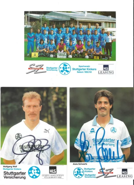 1  MK + 2 AK Stuttgarter Kickers ab 1990/91