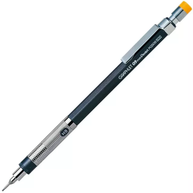 Pentel JAPAN 0.9mm Mechanical Pencil Japanese Drafting GRAPHLET Pen PG509-GD