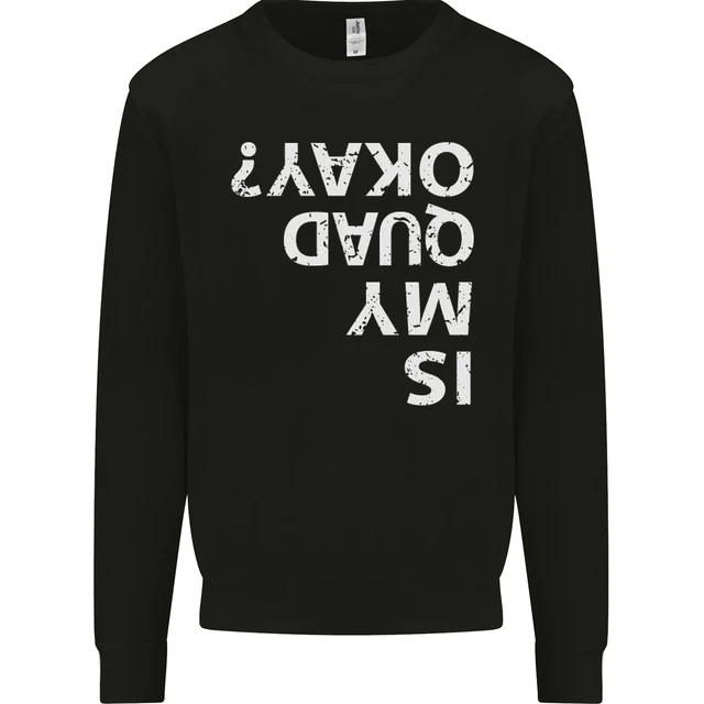 È il Mio Quad Okay? Moto Bicicletta Divertente Uomo Felpa Maglione