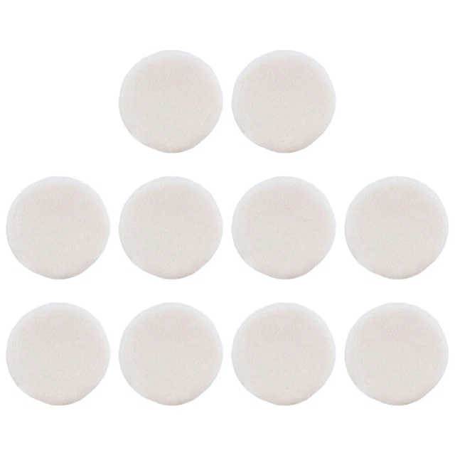 10 PCS Houppettes Portables Houppette Au Miel Outil Facial Cosmétique