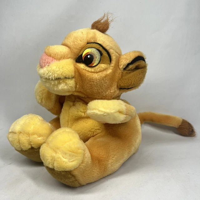 SIMBA HAND PUPPET The Lion King 9" Plush by Disney Applause 14.99