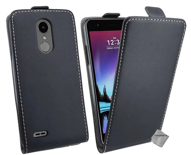 Coque Flip Bookstyle Or Pour LG K10 2017 (X400/M250N) - Housse De Protection TPU