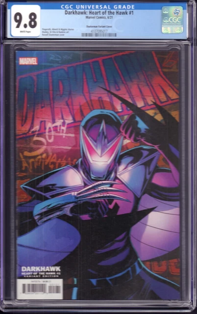 Darkhawk: Heart of the Hawk #1 (Marvel Comics, 2021) CGC 9.8 Dauterman Variant